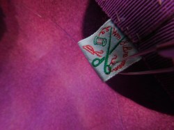 selene italy hat label